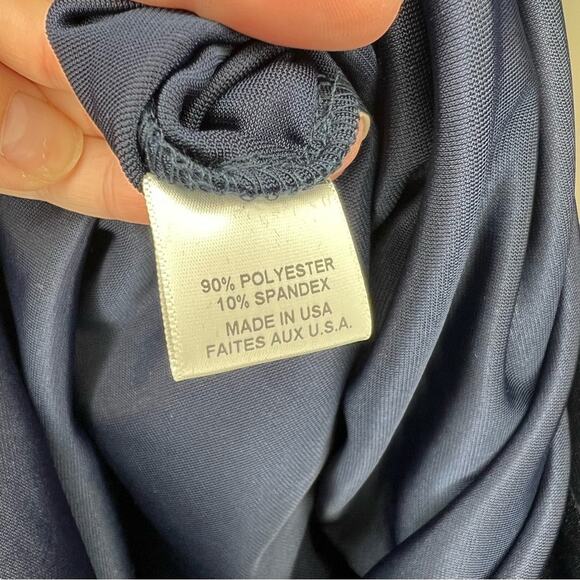 MISA Velvet Ophelie Sheath Navy Mini Dress Size S / Small - Picture 8 of 10